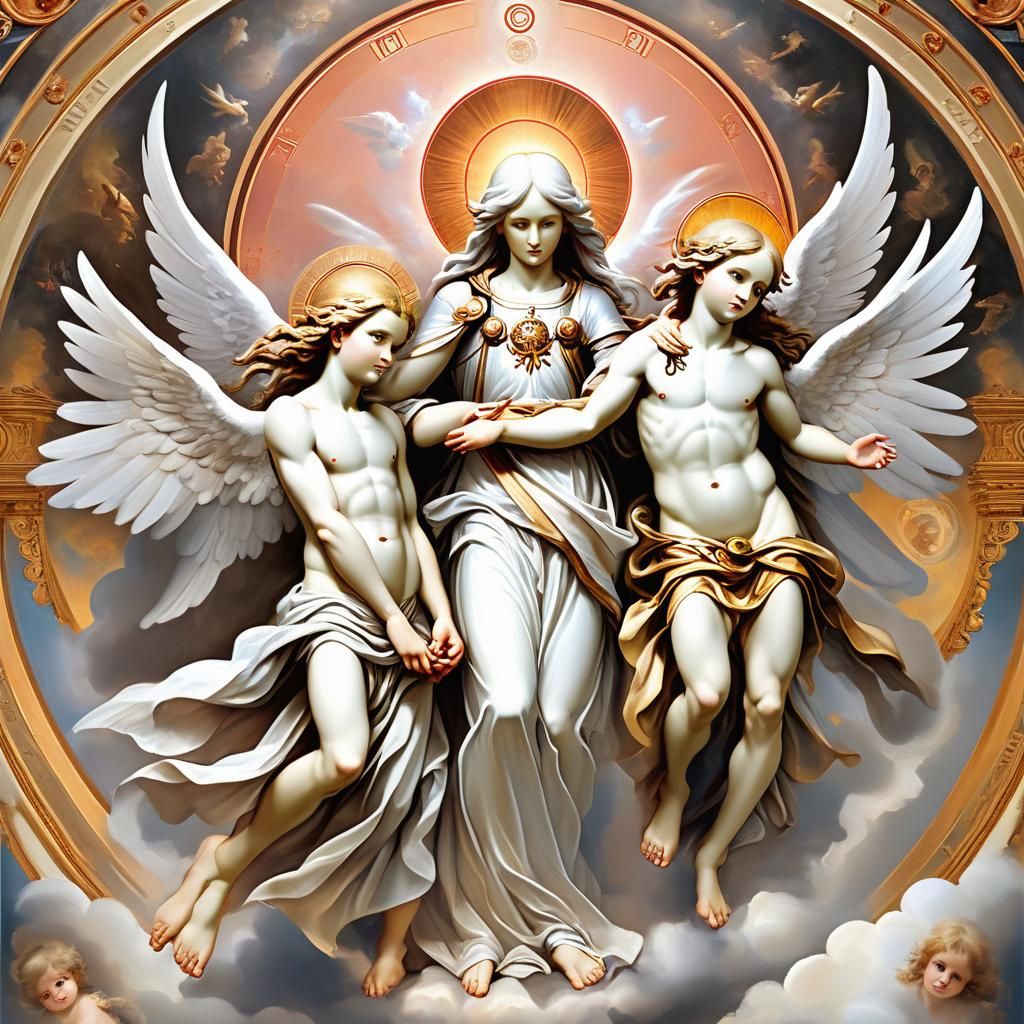 Image of Seraphim and Cherubim