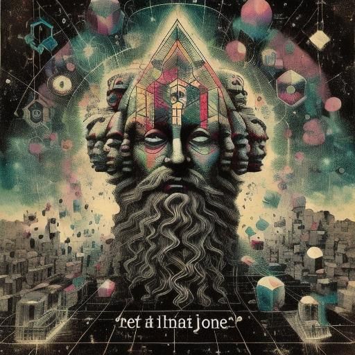 Astronaut Embodies Esoteric Wisdom and Cosmic Knowledge