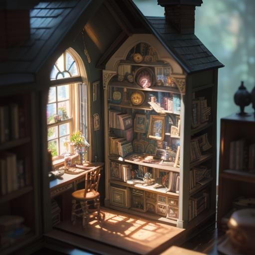 Dollhouse window