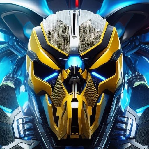 Autobot Bumblebee skull