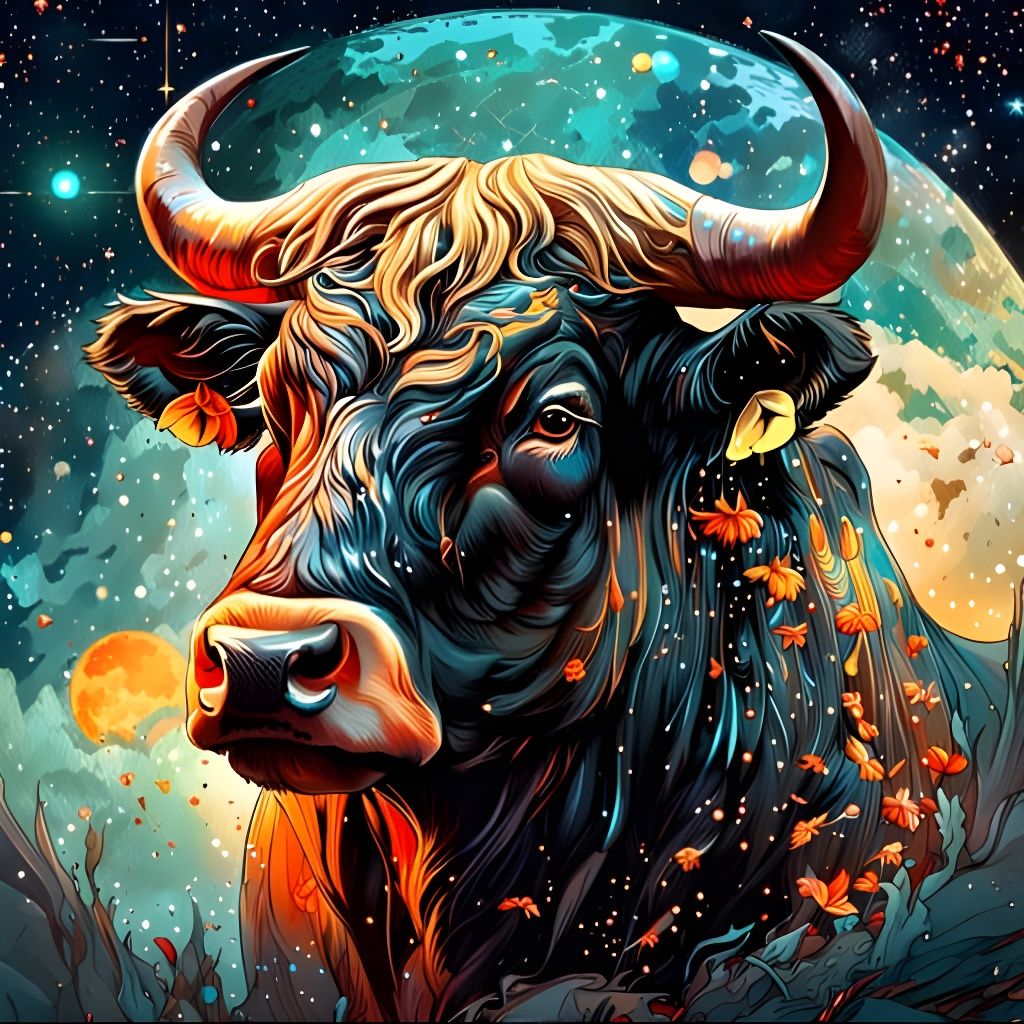 AI Generated Zodiac Sign: Taurus