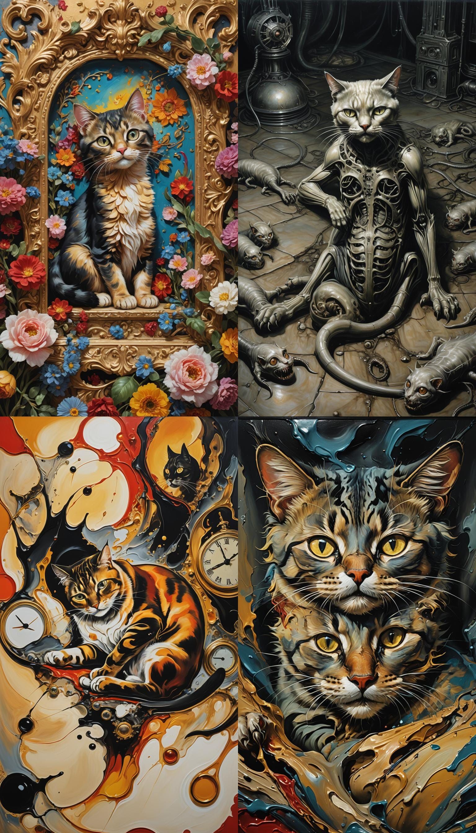 Cat Giving Birth: A Moment of Life and Loss