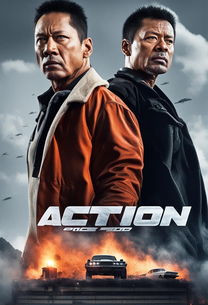 Action Movie Poster Design