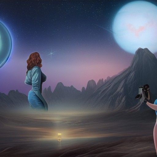 Detailed Matte Painting of Stargirl