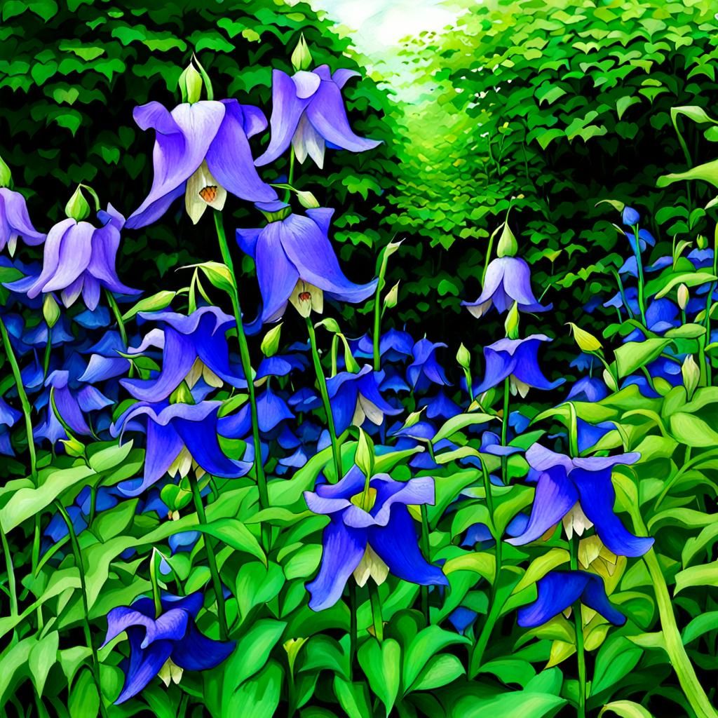 Bellflower Garden: A Floral Abundance