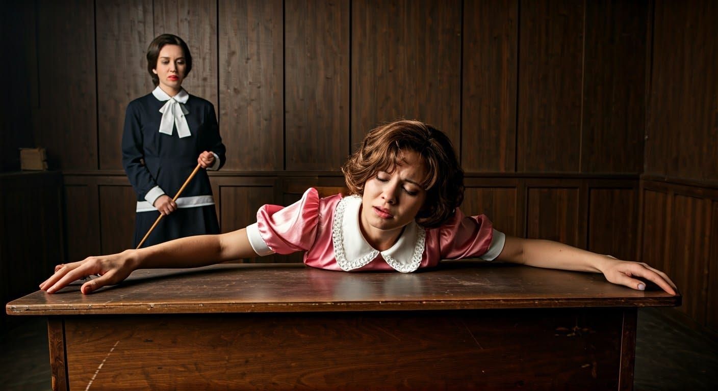 A Woman's Turmoil in Vintage Elegance