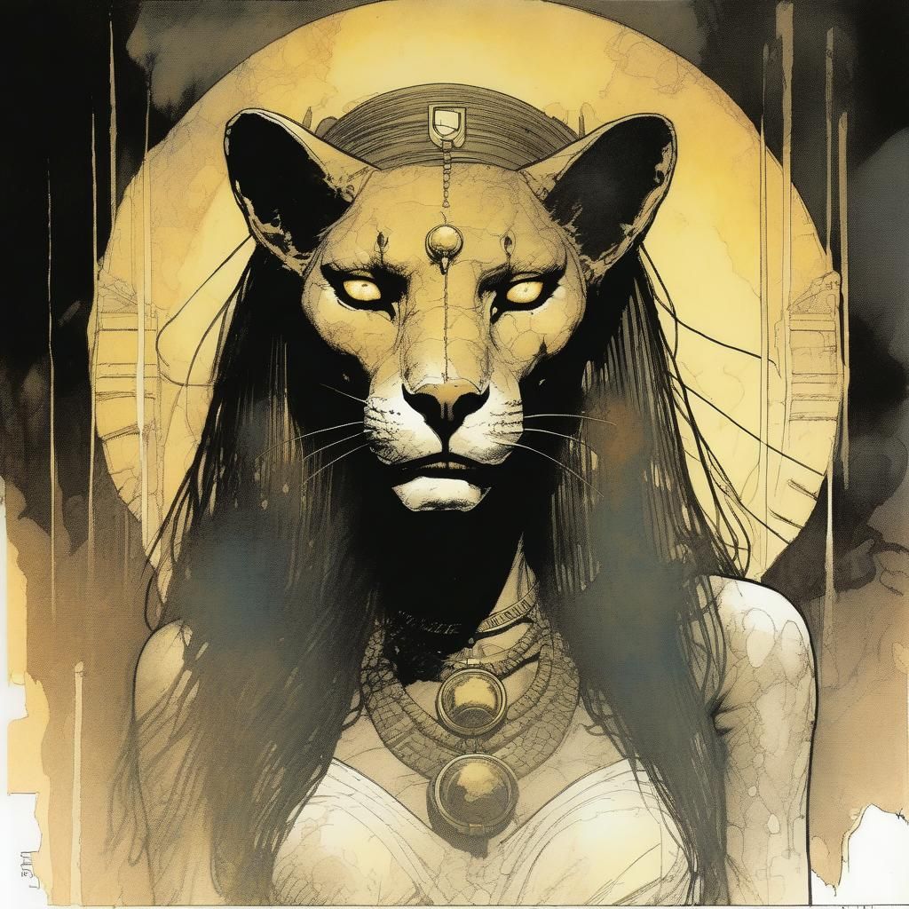 Sekhmet: Lioness of Wrath in Hellish Realm