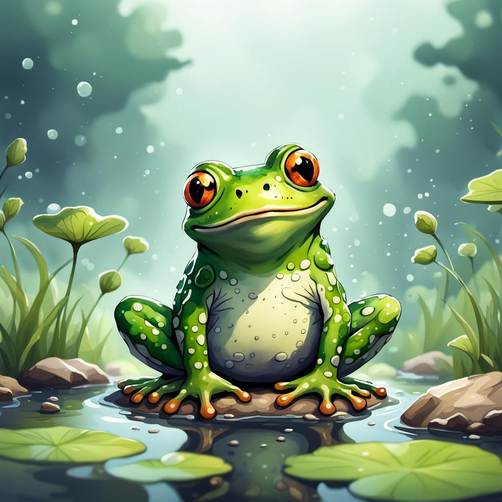 Frog in a Pond.