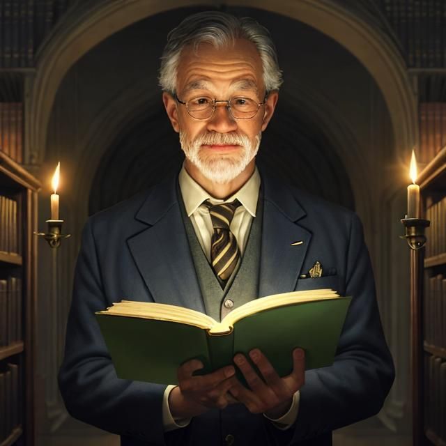 Library Portal Illuminates Reader in Digital Art