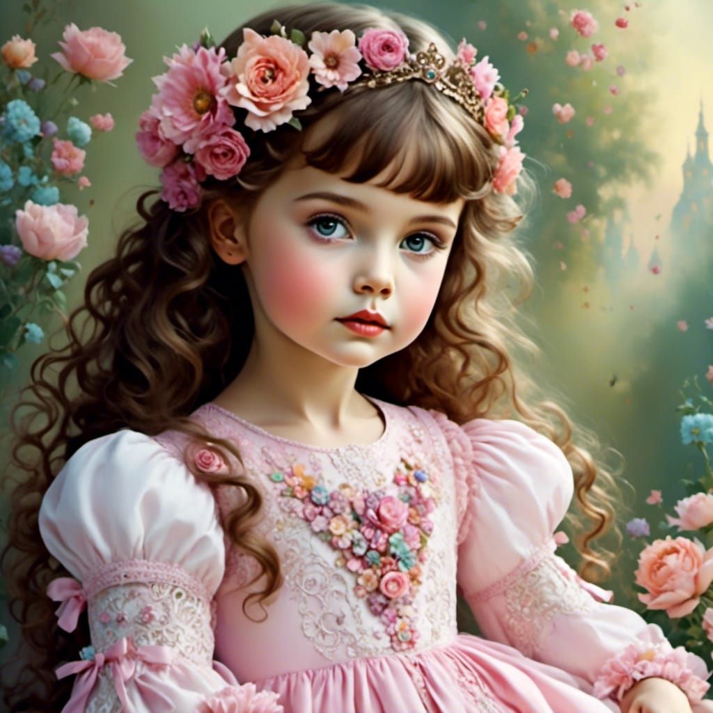 Cute Girl with Soft and Lovely Aesthetic