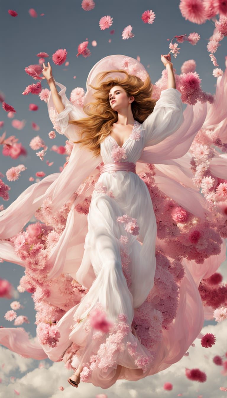 AI Image of Abstract Concepts: Desire, Happiness, Fulfillmen...