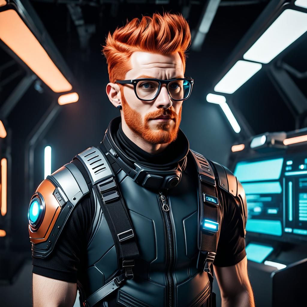 Futuristic ginger