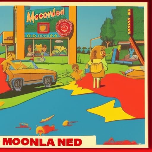 1970s McDonaldland: A Nostalgic AI Recreation