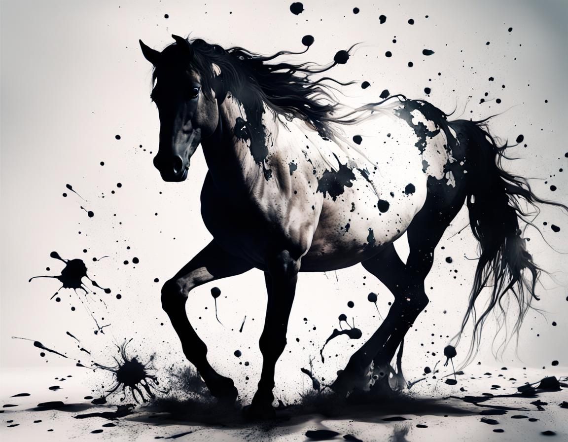 Stallion Horse
Ink Splatters 
Daily Challenges