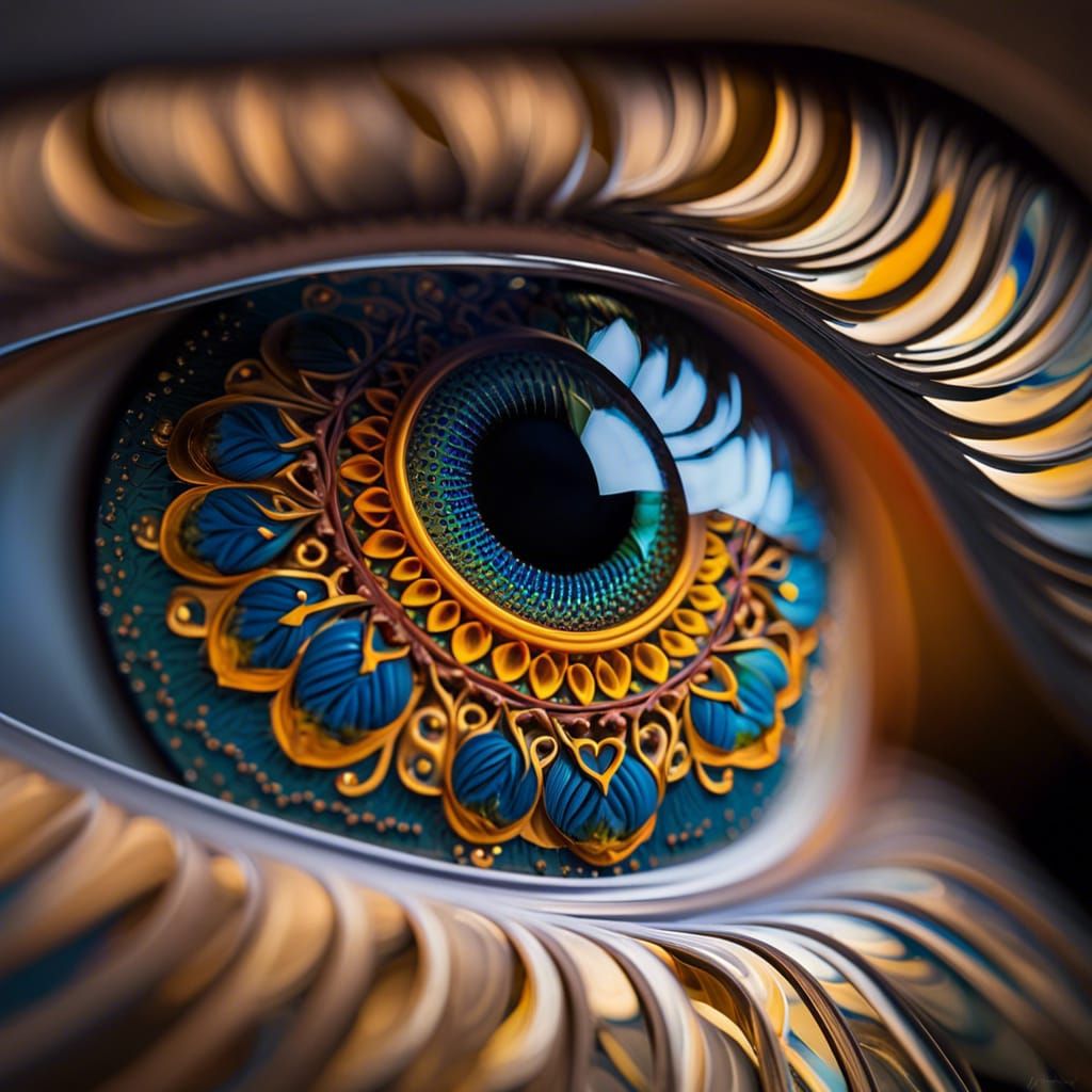 Mandala eye