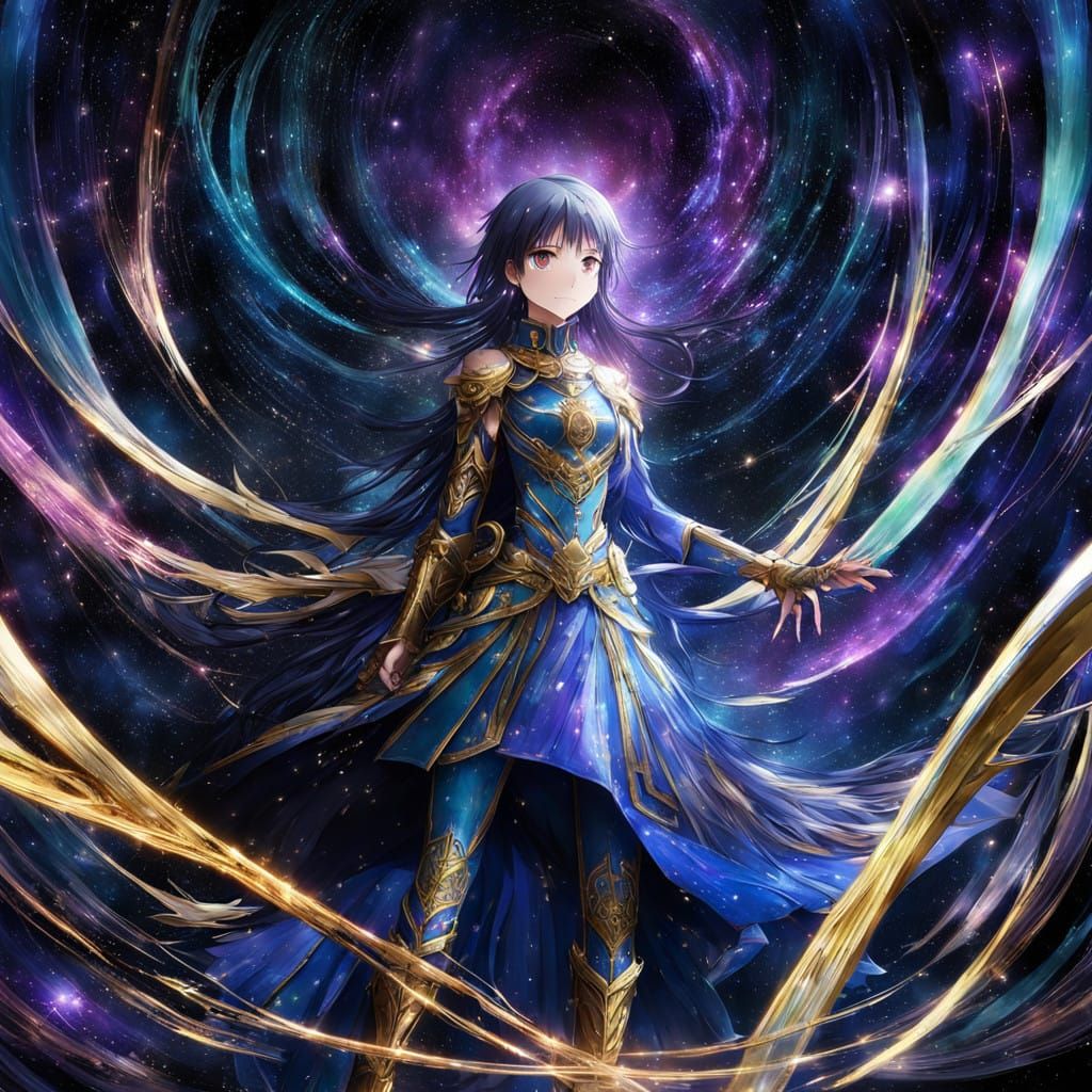 Celestial Warrior Ayaka Hoshizora Illuminates the Cosmos wit...