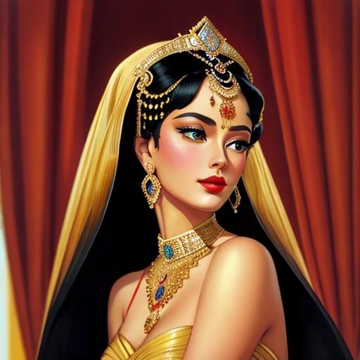 Detailed 3D Rendering in Maximalist Style