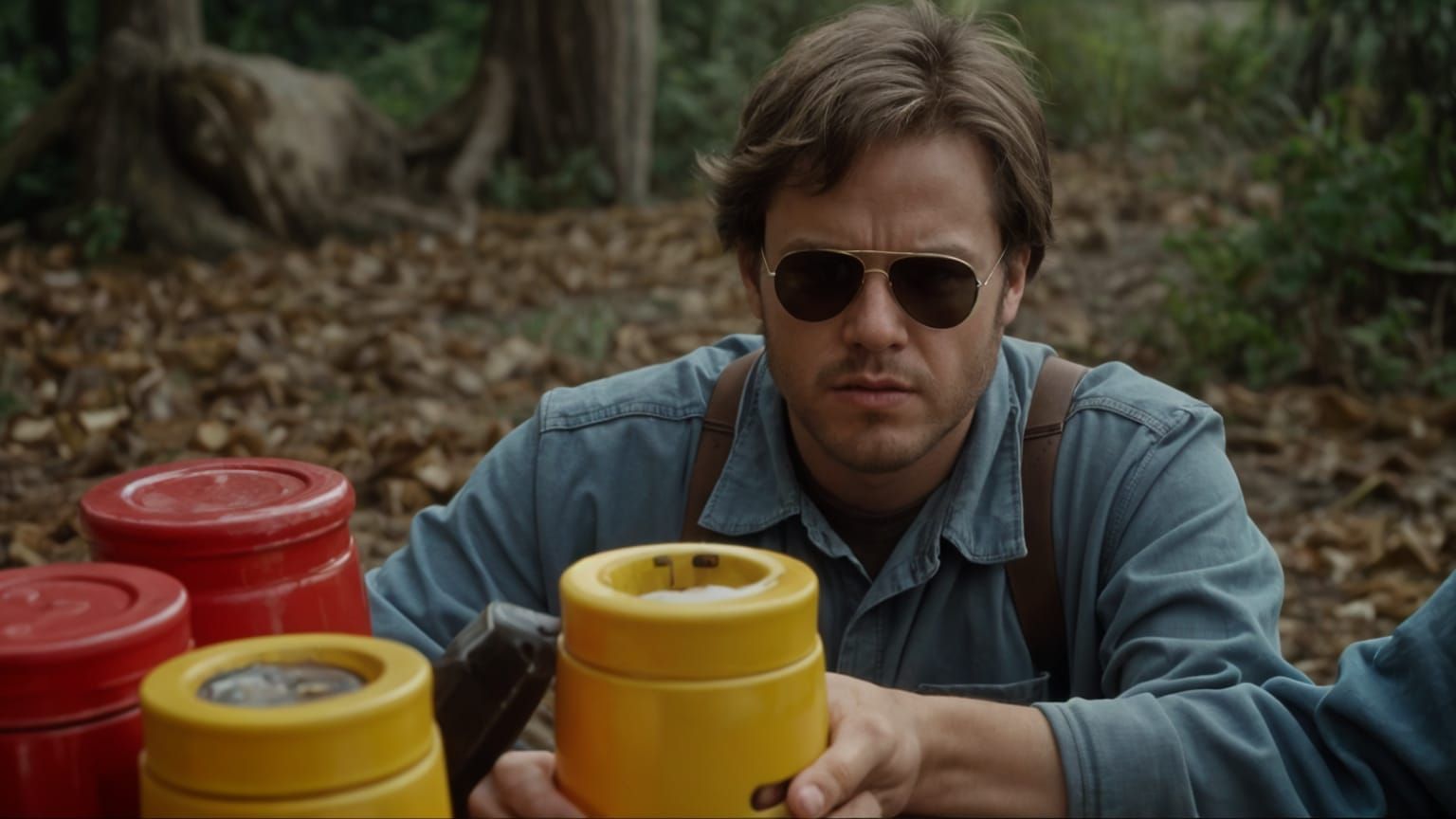 Colored Containers in Reservoir Dogs