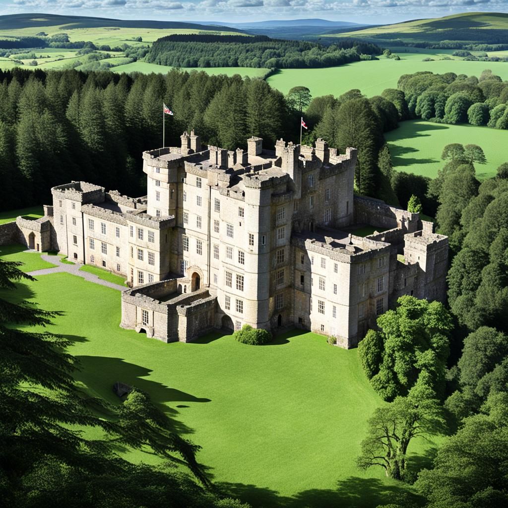 Haunted Chillingham Castle, Northumberland