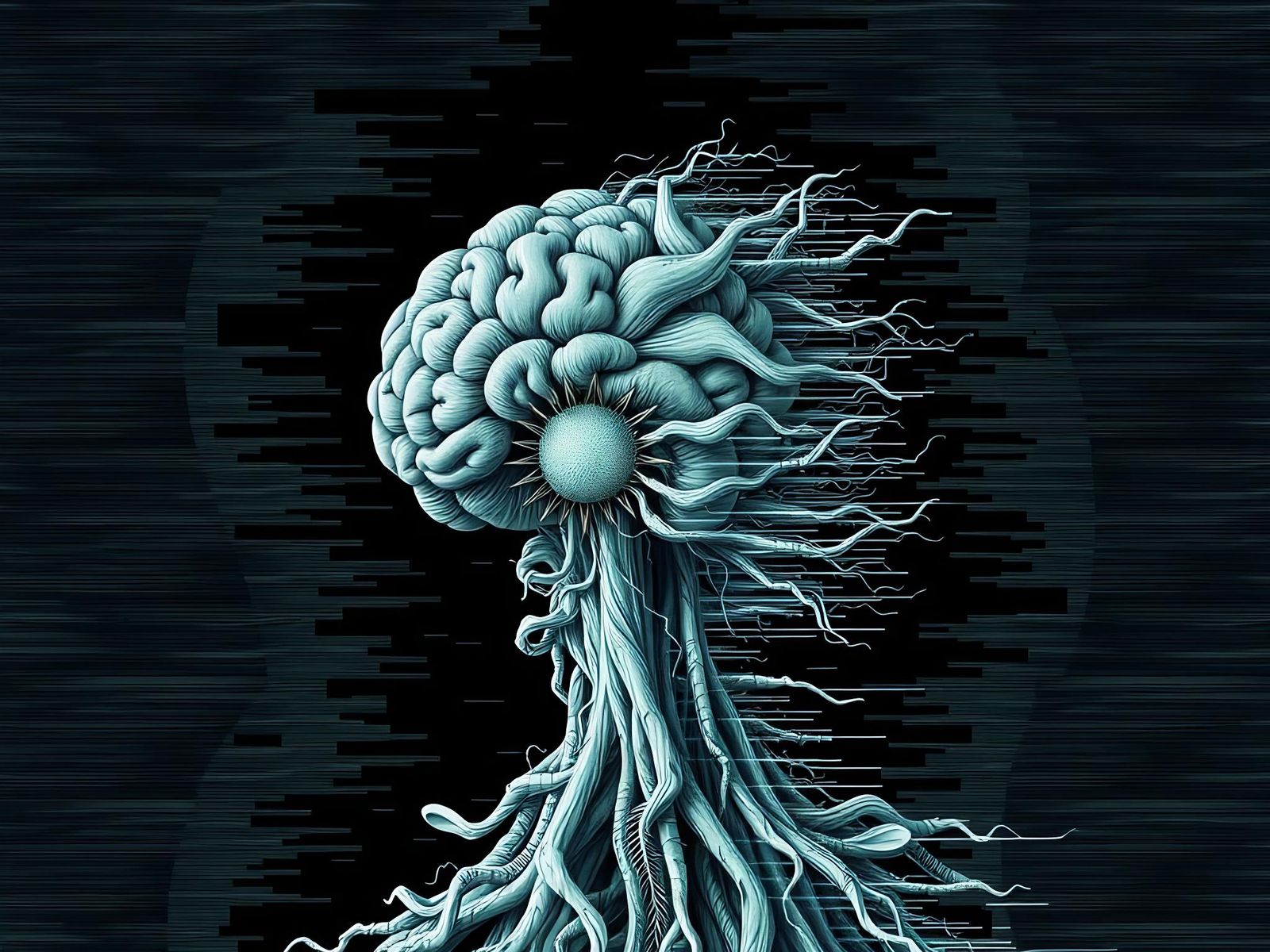 Nightmarish Visualization of Mental Destruction