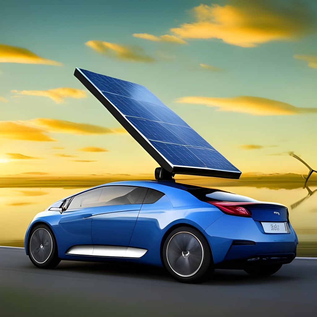 Solar Powered Car with Panels: Sustainable Transport