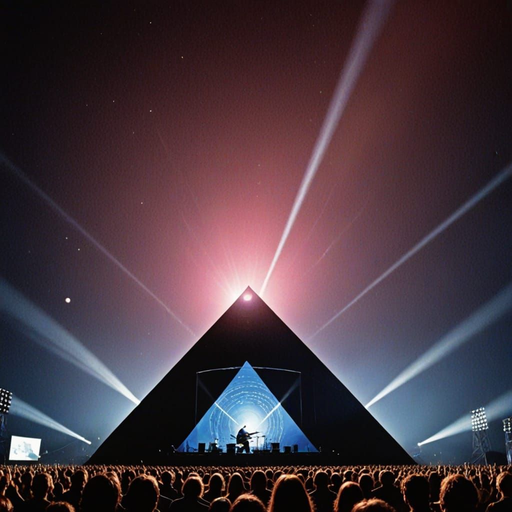 Pink Floyd Live Concert Stage Spectacle