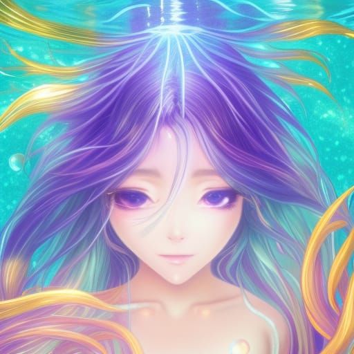 mermaid portrait