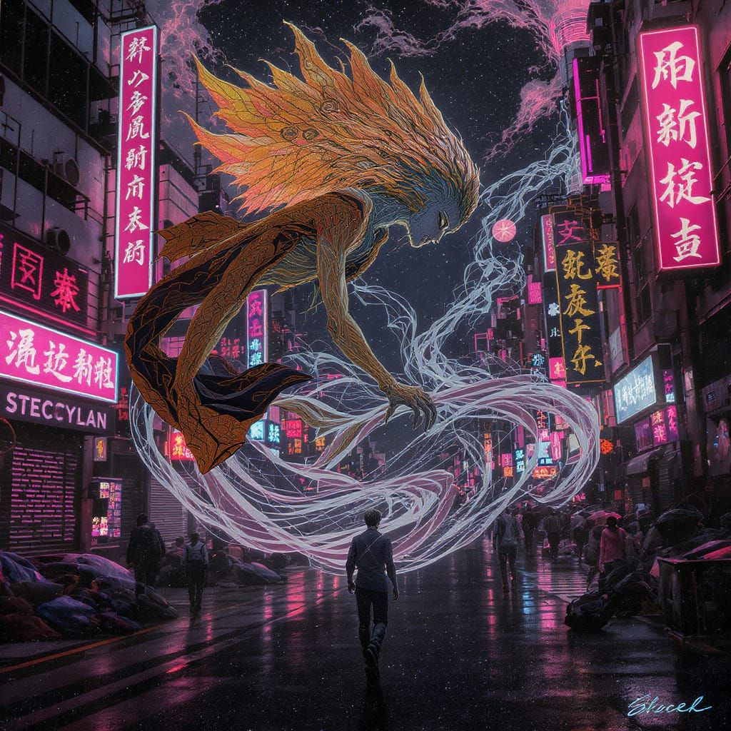 An uncertain feeling that insists upon itself, like an arpeg...