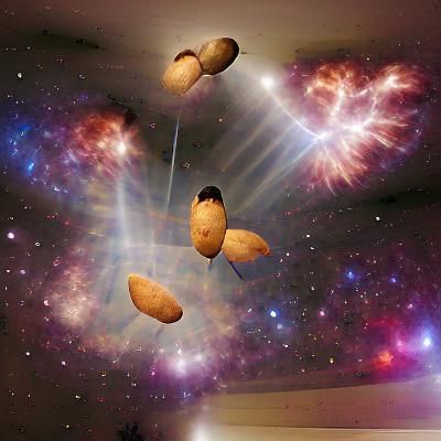 Flying Potatoes Devouring Light of Universe