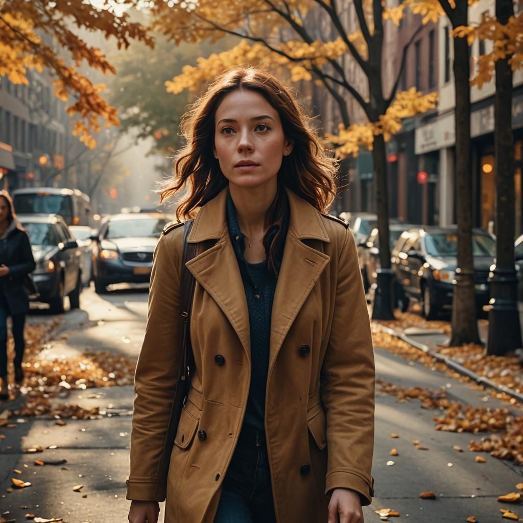 Autumn in New York: Hyperrealistic Cinematic Photography