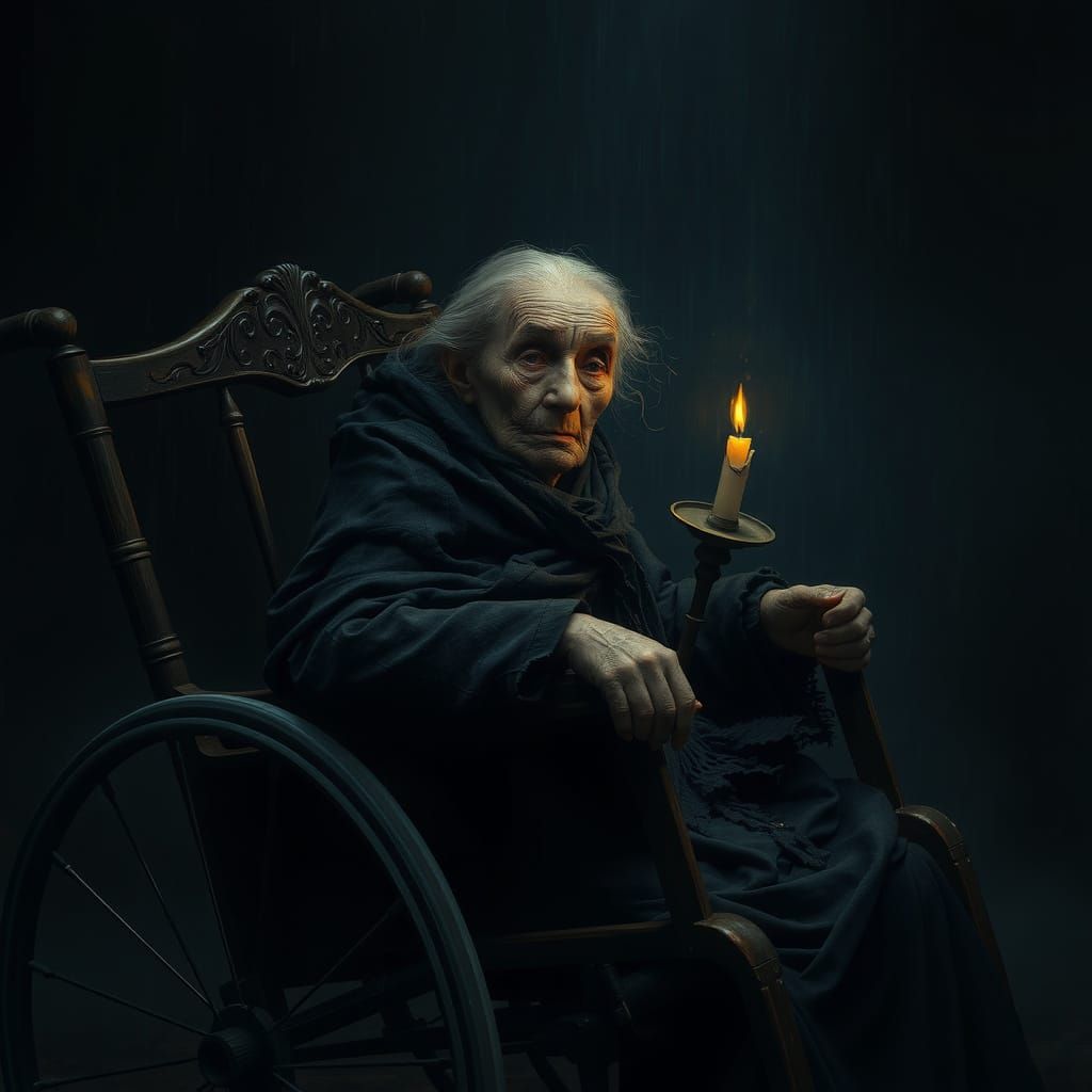 Desolate Elegy in Dark Tones