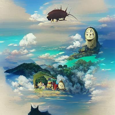 Enchanting Ghibli-Inspired AI Art
