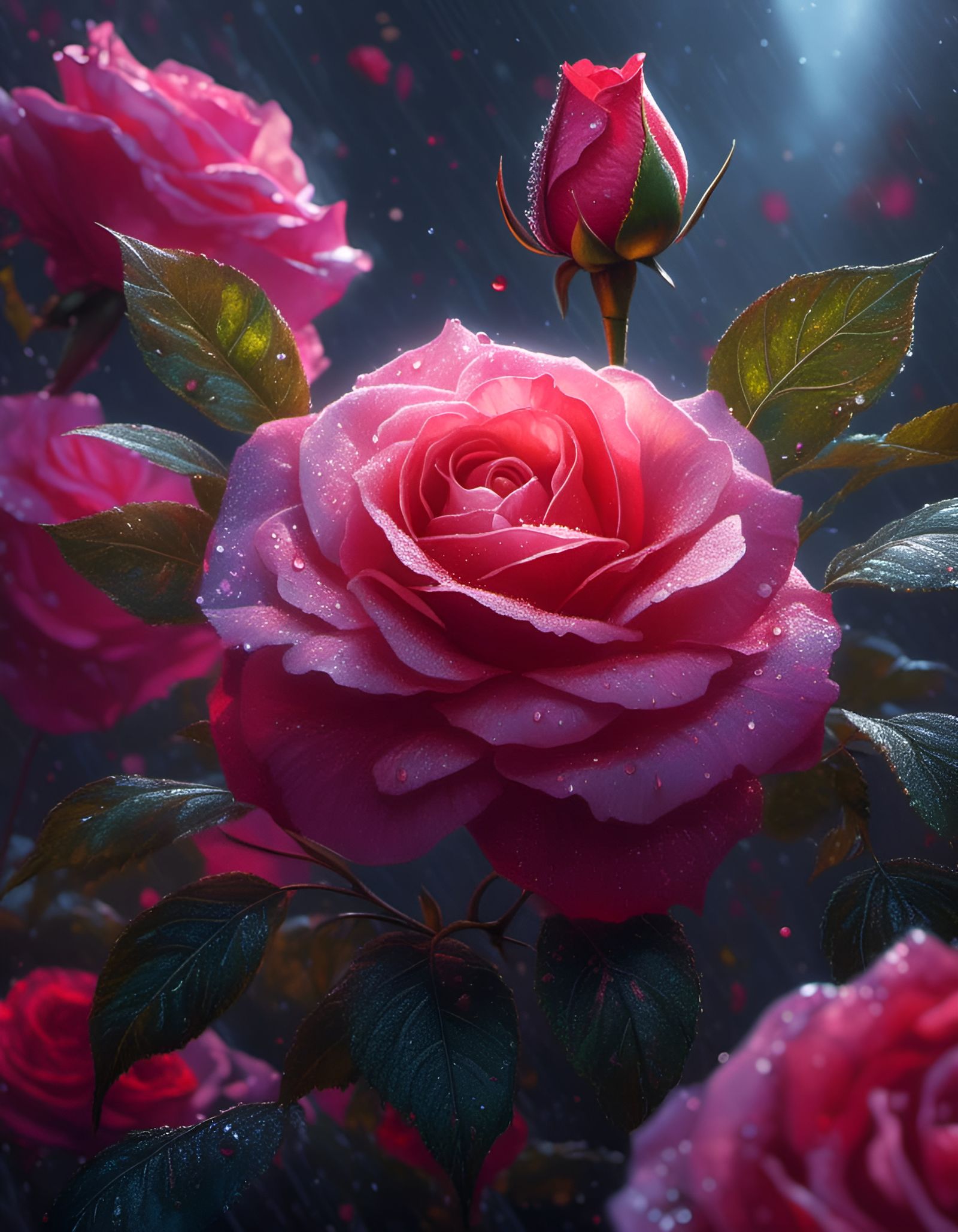 The Beautiful of The rose