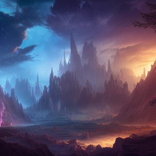 Heavenly Cascade: A 4K Aesthetic Starfall