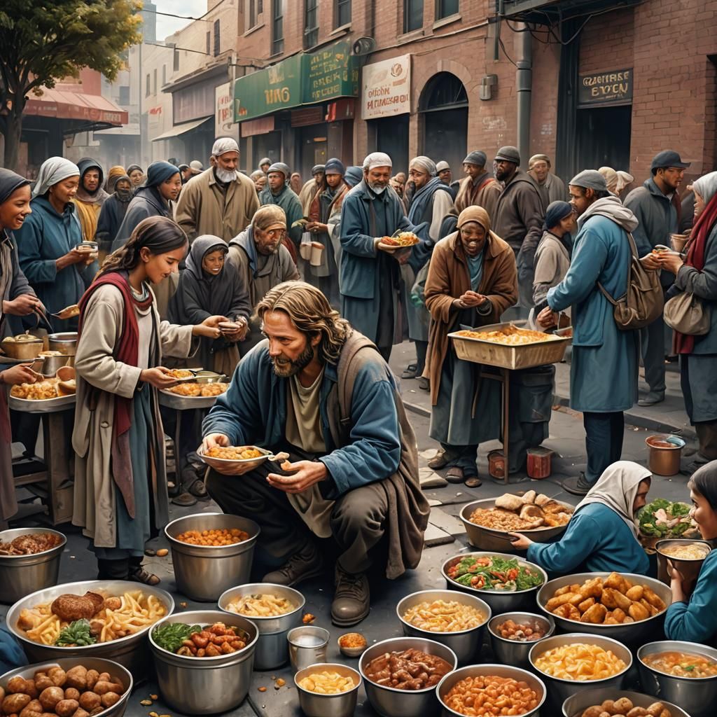 Acts of Kindness: A Fantastical Matte Painting