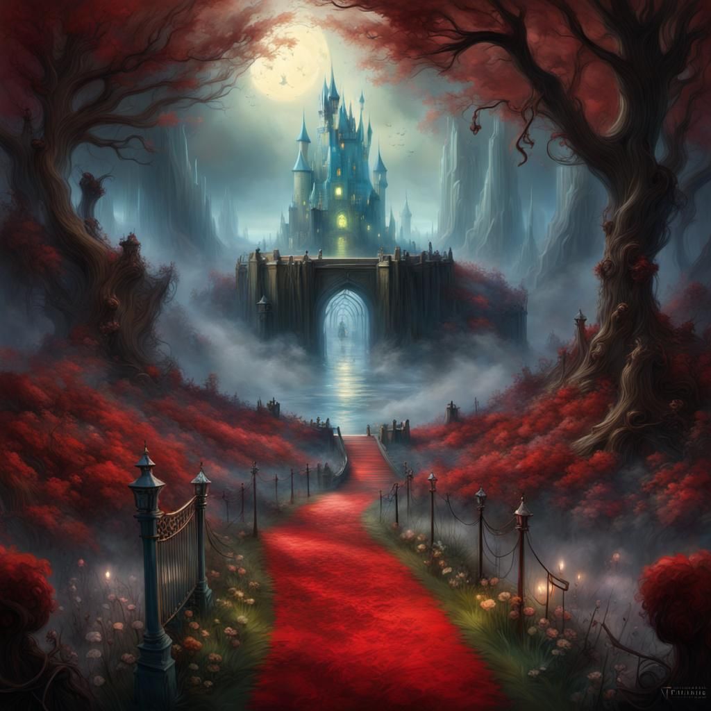 Wizard of Oz Red Carpet Ceremony in Fantasy Setting