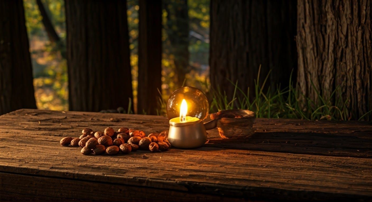 Vague Golden Hour Scene Generated by AI