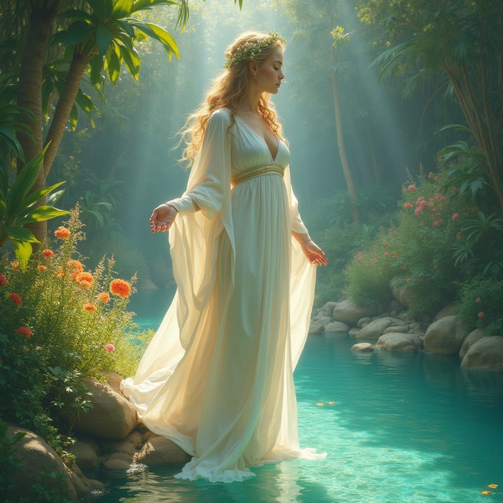 Ethereal Lady of the Oasis