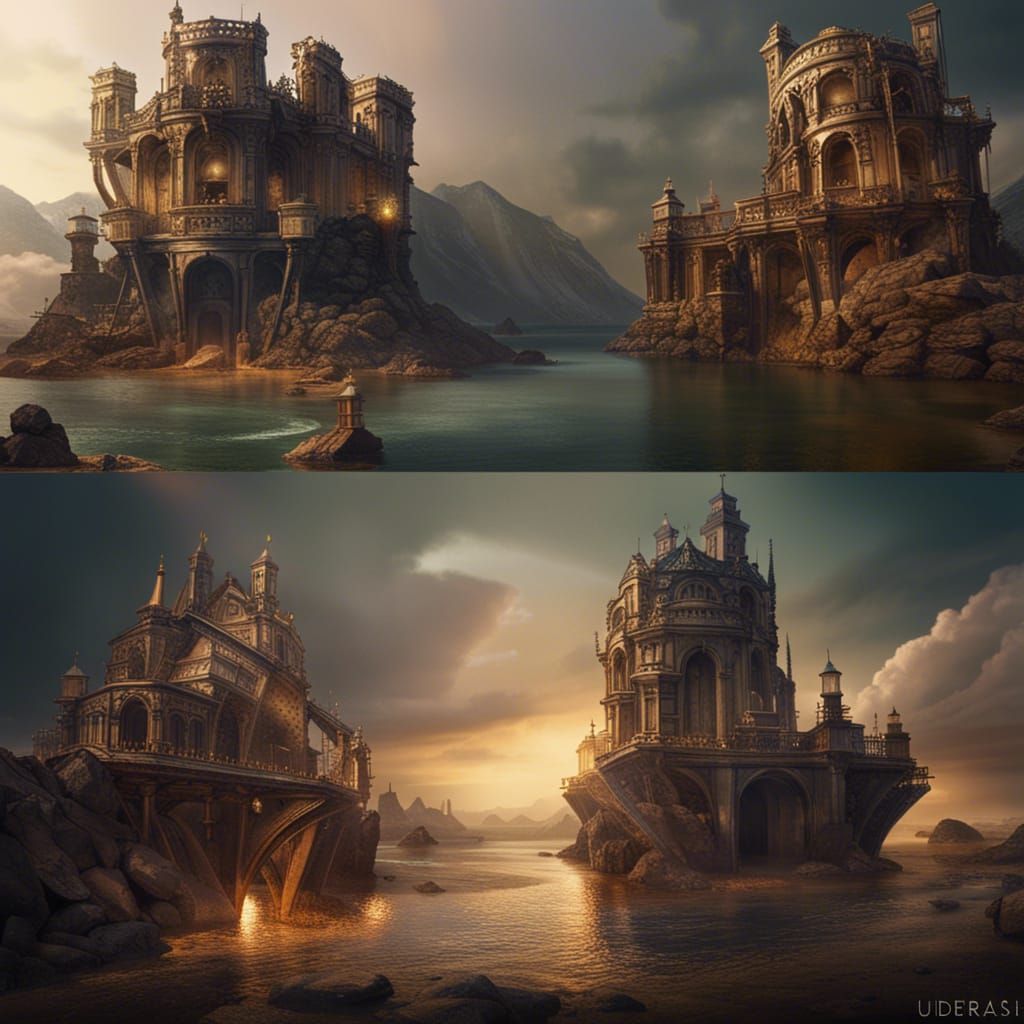 King Arthur and the Knights: Detailed Matte Painting