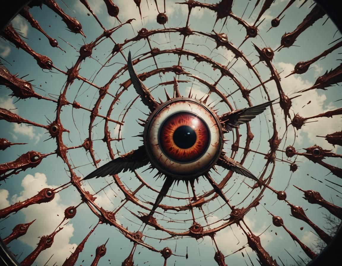 Biblically Accurate Angel with Rings and Wings