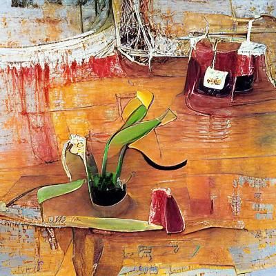 Heliamphora Still Life in Modern Style