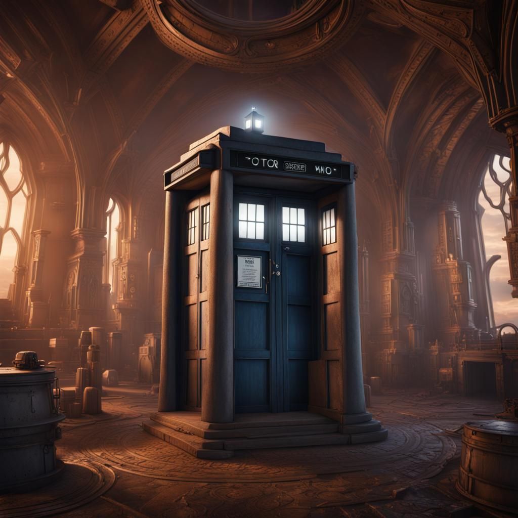 Doctor Who: Detailed Matte Painting in Unreal Engine