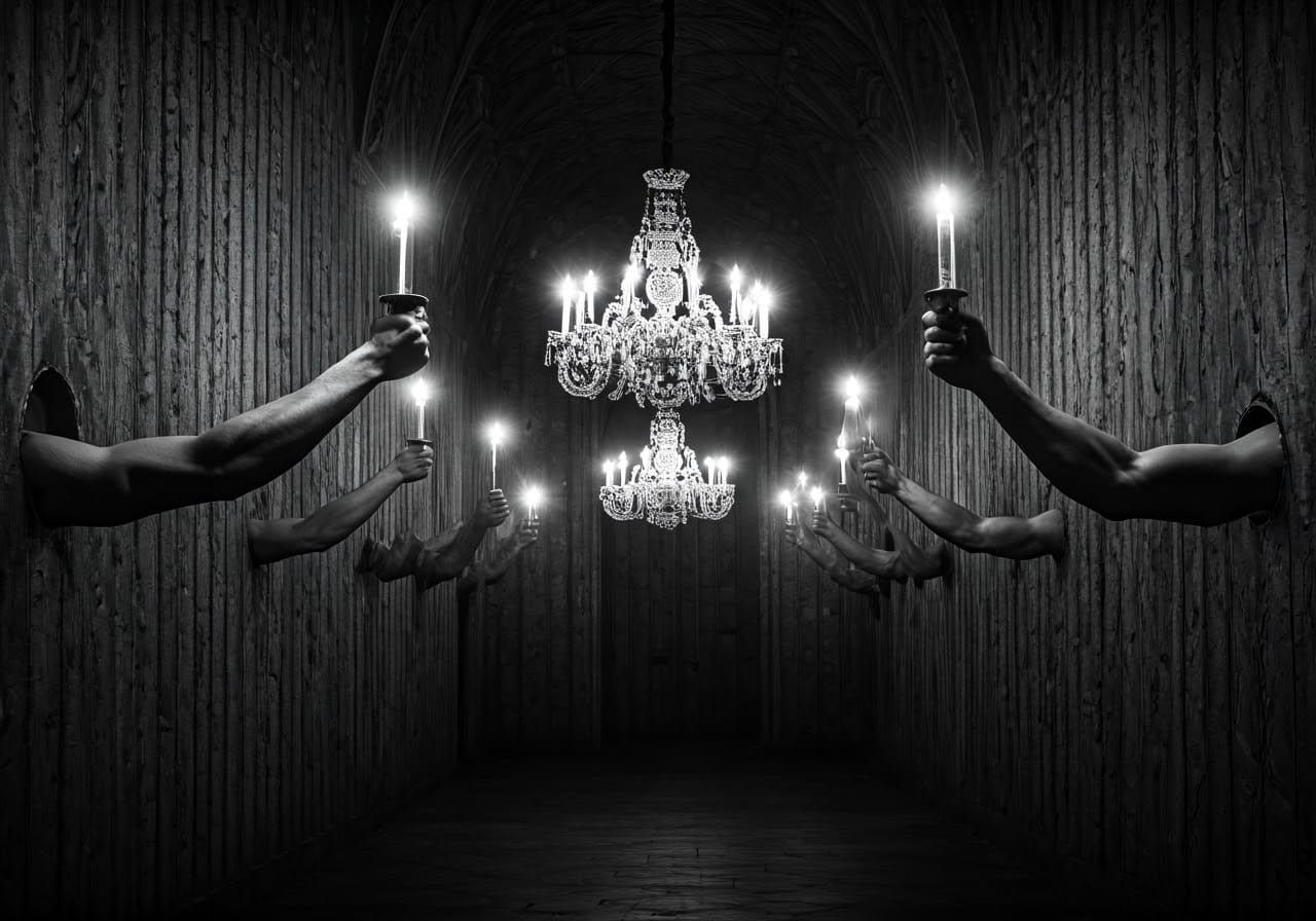 La Belle Homme et la Bête in Enchanted Black and White