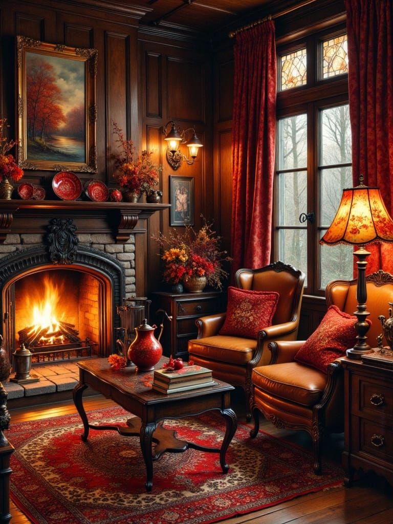 Timeless: A Traditional Living Room