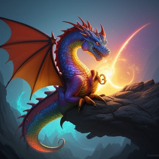 rainbow dragon 