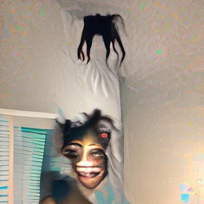Sleep Paralysis Demon Generated by AI