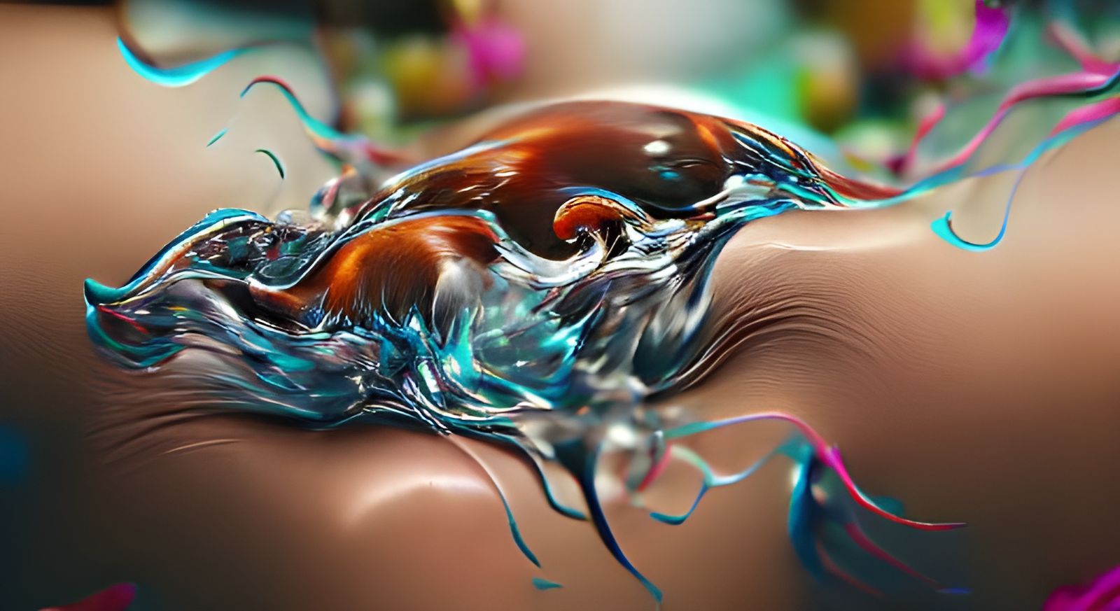 Stunning Fluid Digital Illustration in 8K