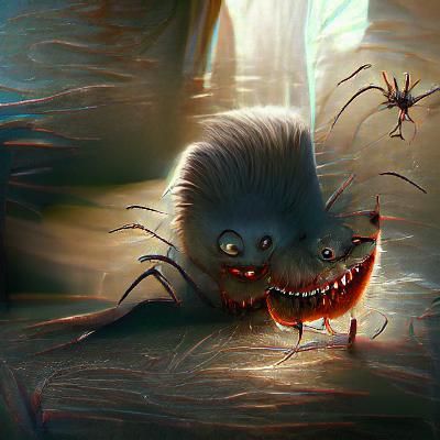 Sinister Mr. Tickles: A Greg Rutkowski Inspired Vision