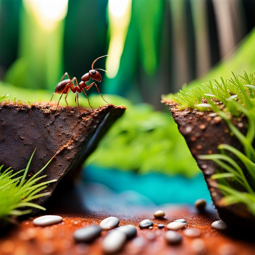 An Ant's-Eye View of a Vibrant Microcosm