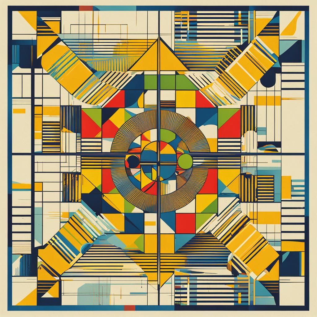 Pop Art Partnership in Triadic Colors